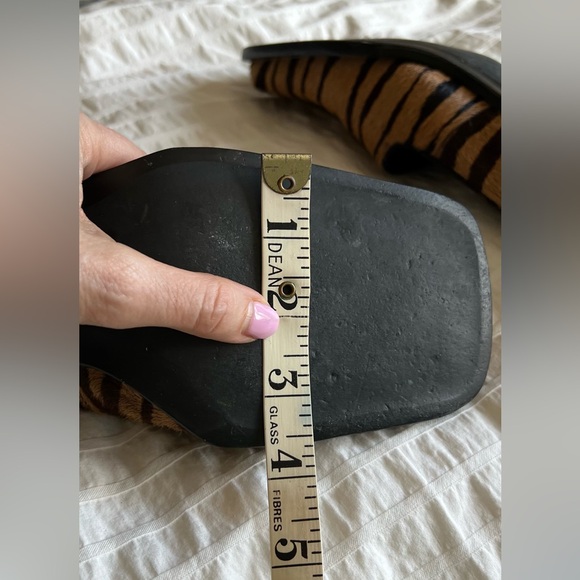 Enzo Angiolini Genuine Leather Animal Print Shoes - Size 7 - Picture 13 of 14
